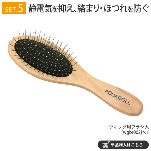 アクアドール 医療用ウィッグ専用ケア用品6点パーフェクトセット