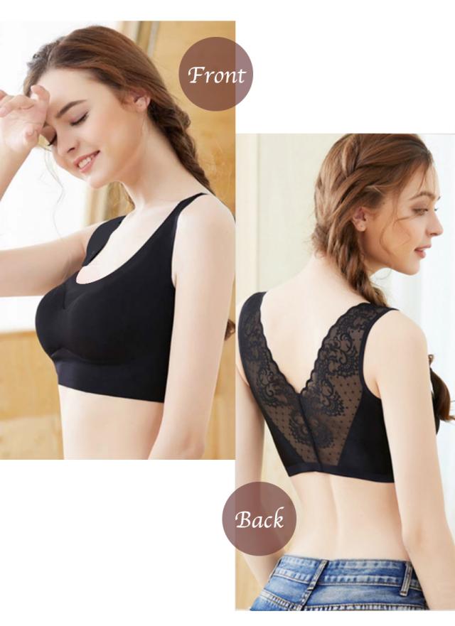 シームレスブラ ナイトブラ 夜ブラ ノンワイヤーブラ ブラジャー ランジェリー ヨガブラ スポーツブラ