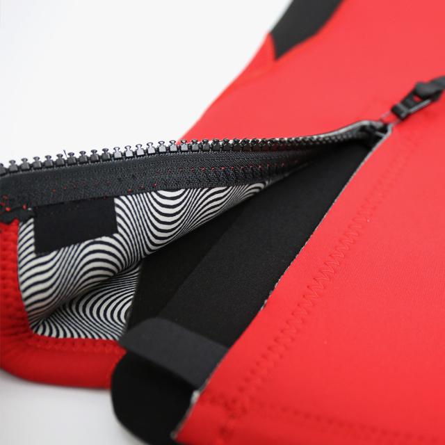 VOLCOM ボルコム 2MM JACKET UPF 50 LONG SLEEVE RASHGUARD JACKET BLACK RED ラッシュガード メンズ サーフィン タッパー 長袖 ラッシュガード サーフィン 紫外線対策