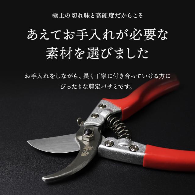 B型剪定鋏 極斬 キワミザン Craftool クラフツール 剪定バサミ 園芸バサミ 枝切りバサミ 花切りバサミ 切れ味長持ち サビにくい