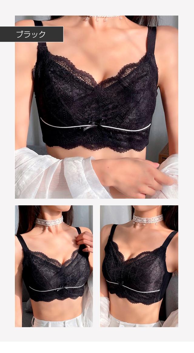 胸を小さく見せるブラ ノンワイヤー 胸を小さく見せる 補正下着