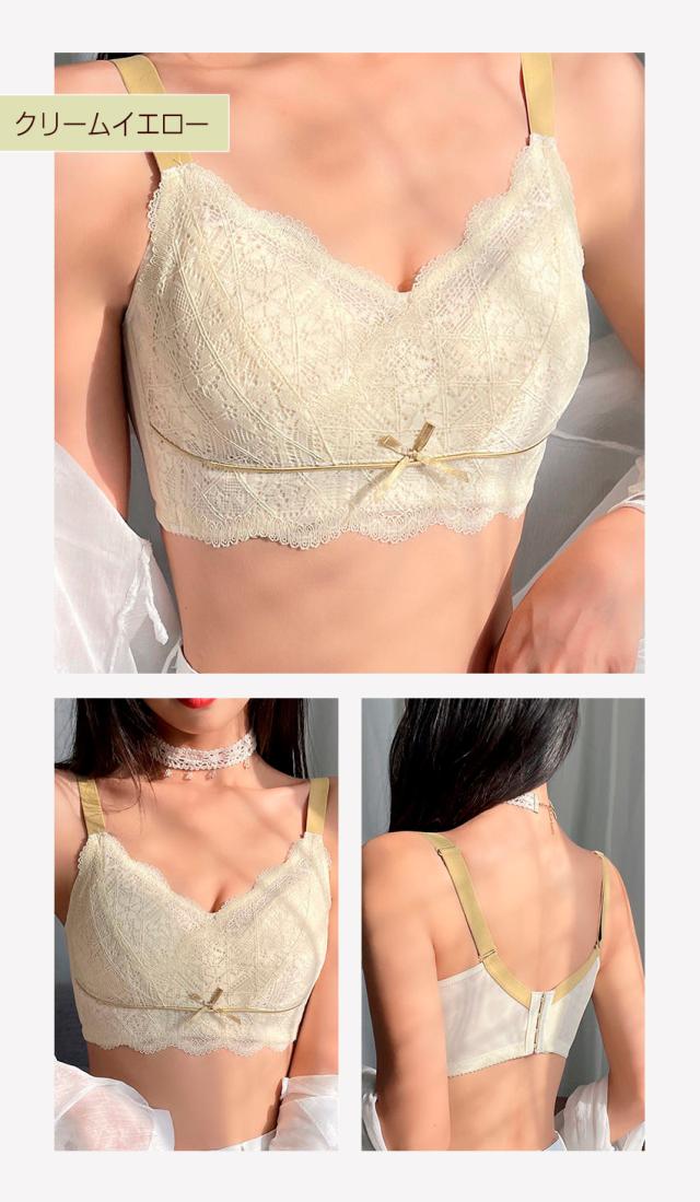 胸を小さく見せるブラ ノンワイヤー 胸を小さく見せる 補正下着