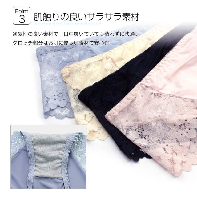 レース ショーツ レディース  サポート ハイウエスト レース ノンワイヤーブラ ヨガ スポーツ 