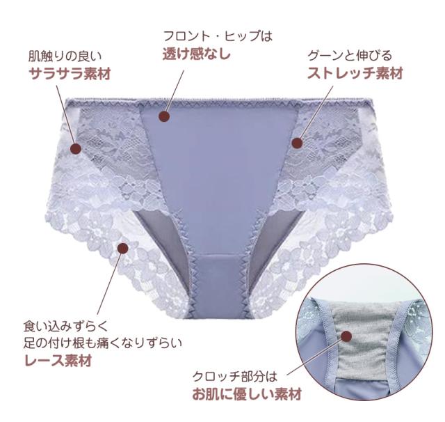 レース ショーツ レディース  サポート ハイウエスト レース ノンワイヤーブラ ヨガ スポーツ 