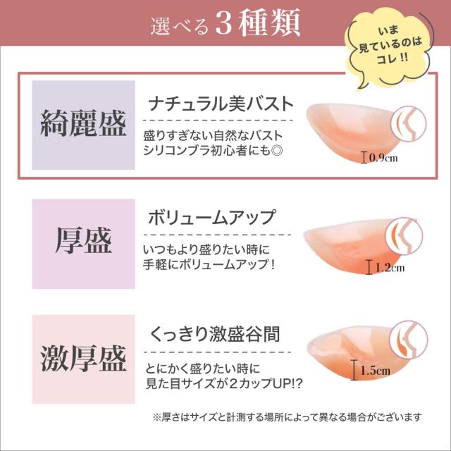 ヌーブラ ブラジャー シリコン ヌードブラ 谷間メイク 水着 ドレス Aカップ Bカップ Cカップ Dカップ 盛れる