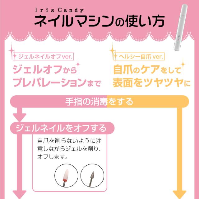  ネイルマシン ピット 部品 ネイルマシーン ジェルネイル セルフ ネイル オフ 電動