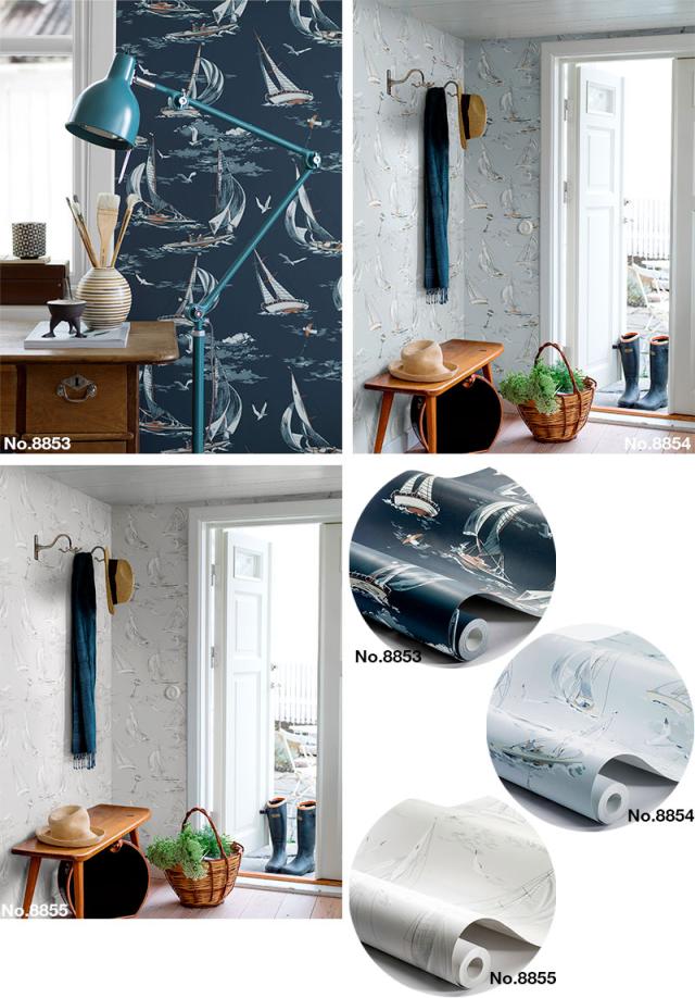 商品説明 貼ってはがせる壁紙 フリース壁紙 Boras Taspeter ボラスタペーター スウェーデン製 Marstrand2 マーストランド2 3color 10m １本単位 他のカラーはコチラ ブランド Boras Tapeter コレクション名 Marstrand2