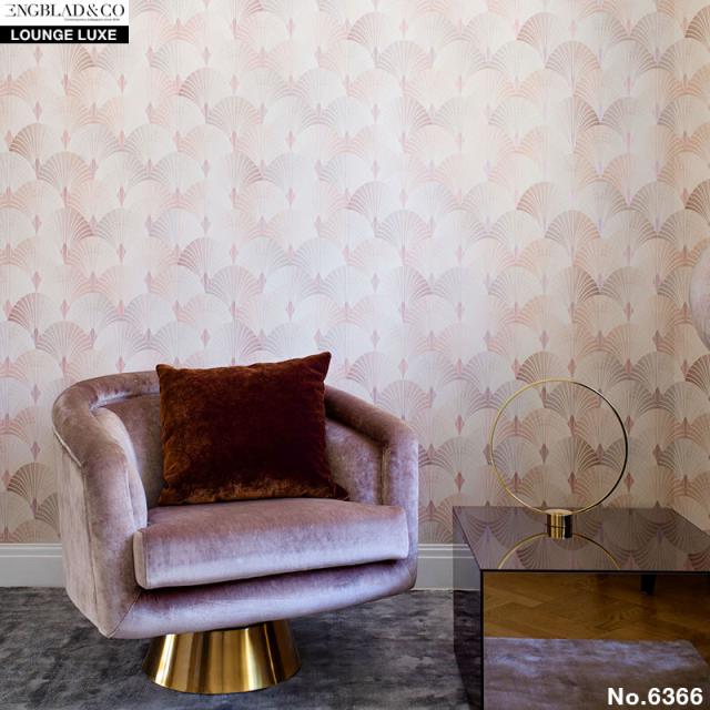 Eco エコ 壁紙 装飾フィルム Engblad Co おしゃれ 輸入 ネットショッピング おうぎ柄 はがせる 貼ってはがせる壁紙 フリース壁紙 壁紙 壁紙 ラメ Diy 賃貸 幾何学模様 光沢