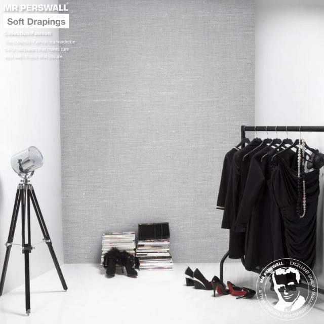 おトク 輸入壁紙 不織布壁紙 Drapingsフリース壁紙 Soft ファッション Fashion Perswall 4巾 ミスターパースウォール Mr 貼ってはがせる壁紙 壁紙 Revuemusicaleoicrm Org