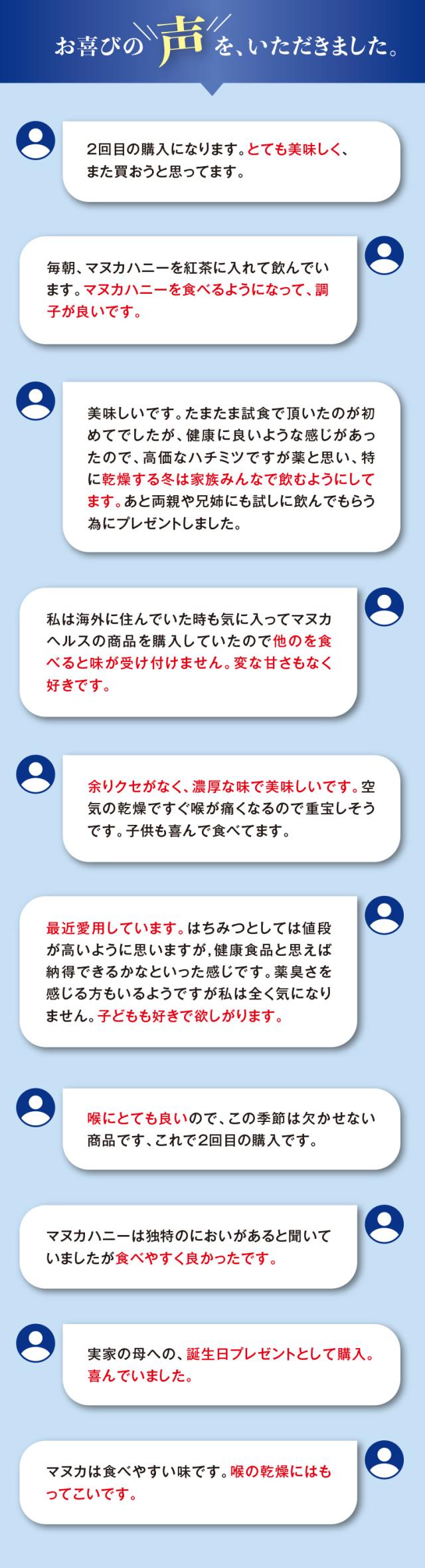 お喜びの声をいただきました