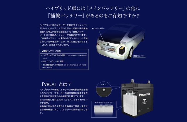 売り尽くしセール Panasonic Caos パナソニック カオス ハイブリッド車用 バッテリー N S42br Hv 絶妙 Carlavista Com