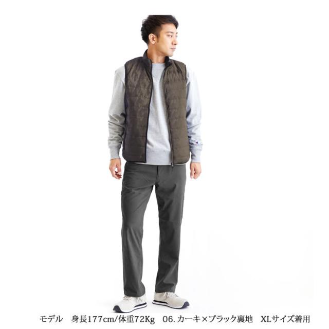 裏アルミ インナーダウンベスト