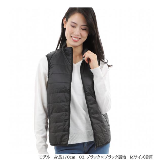裏アルミ インナーダウンベスト