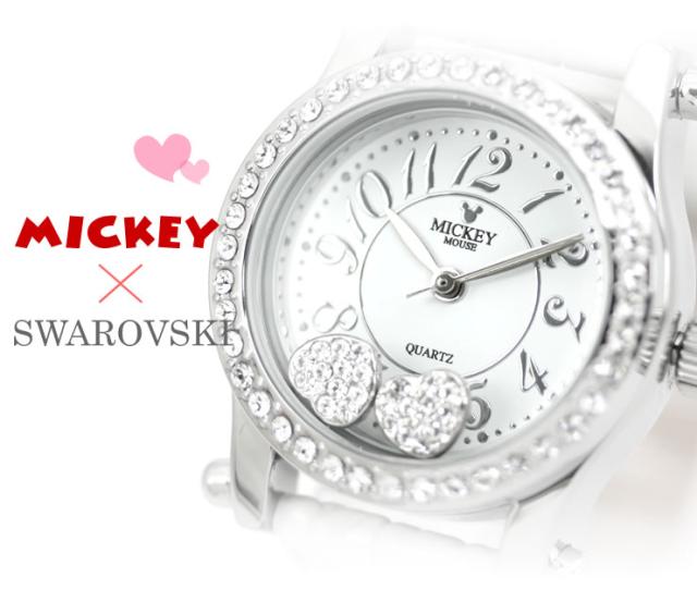 ディズニーミッキーマウス腕時計レディース