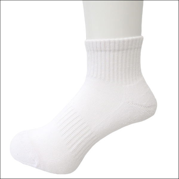 メンズ くるぶし丈 ショートソックス 6足組 25〜27cm 27〜29cm 白 黒 set0303 set0304