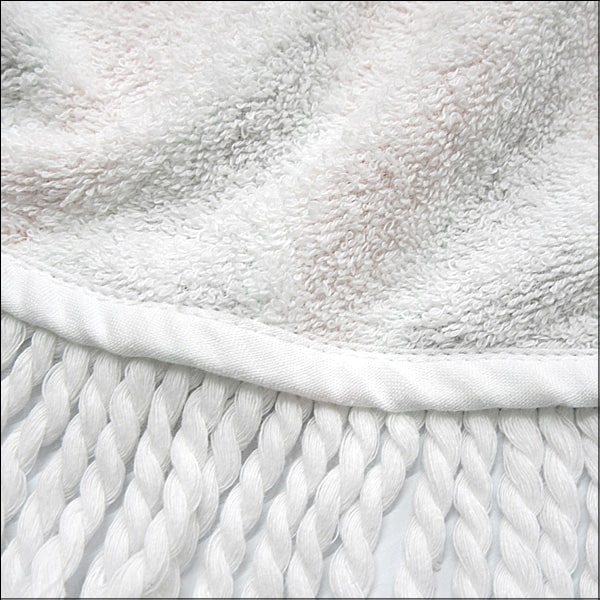 ラウンドビーチタオル (約)直径140cm Aグリーンペイズリー Bスウィートフルール Cラウンドトライアングル Dサワーカクテル Eガイア k0346