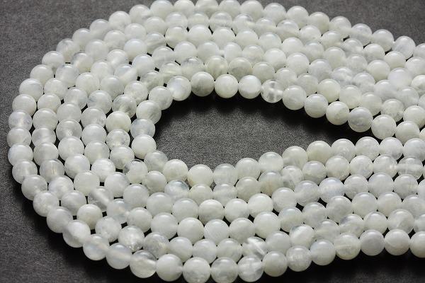 ムーンストーン 2ミリ玉 一連