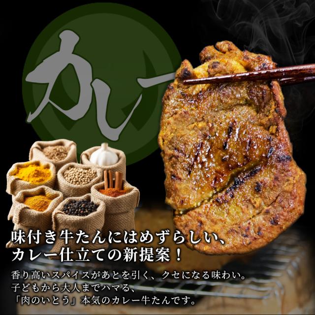 杜の都仙台 肉のいとう 肉厚牛たん カレー味