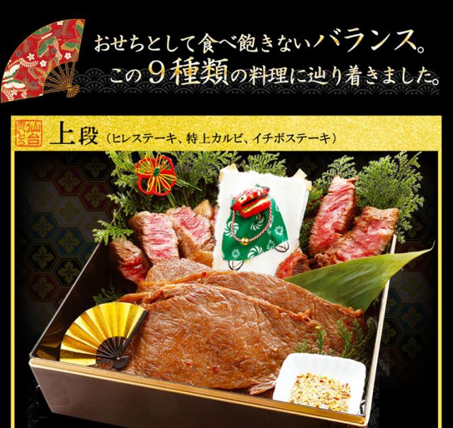 お肉のおせち