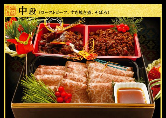 お肉のおせち