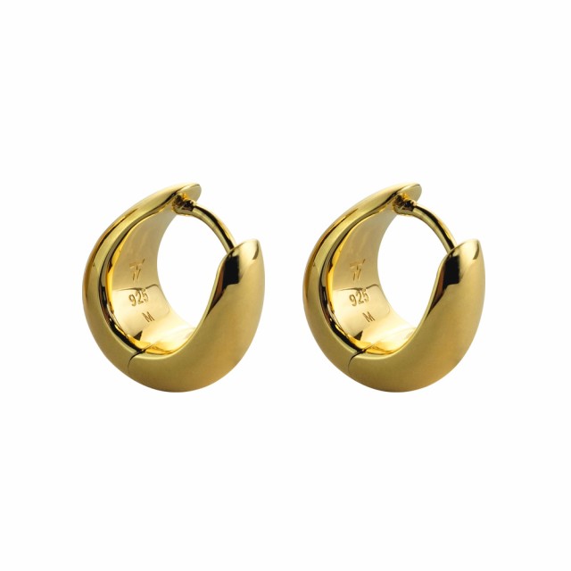 TOMWOOD トムウッド ピアス Ice Hoop アイス フープ Small Gold 並行