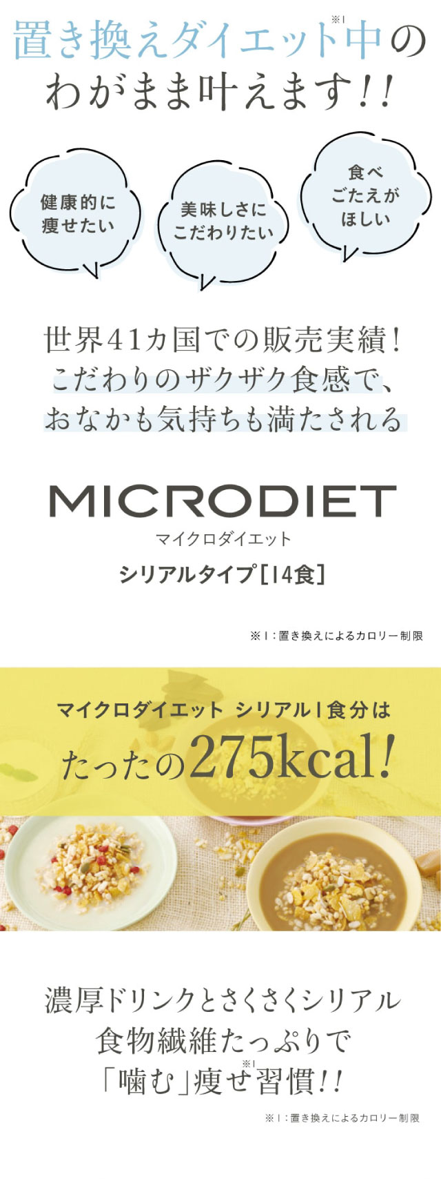 サニーヘルス マイクロダイエット MICRODIET シリアルタイプ