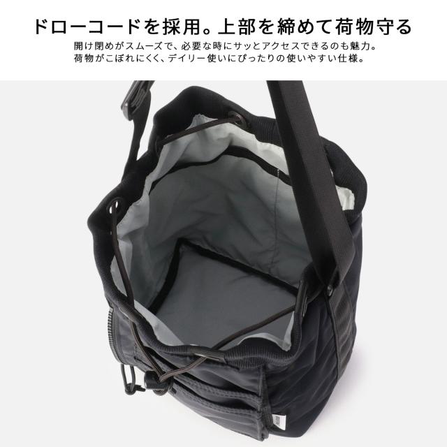 商品レビューで+5%｜ブリーフィング フィム ショルダーバッグ 巾着型 8.1L 撥水 日本製 ブランド ミリタリー BRIEFING FIME BRA253L53