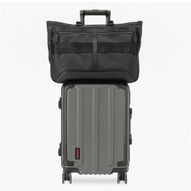 商品レビューで+5%｜ブリーフィング トートバッグ メンズ 大容量 肩掛け 横型 日本製 黒 14.3L ファスナー付き ビジネスバッグ ビジネストート フュージョン BRIEFING FUSION SQ TOTE HD BRA203T05