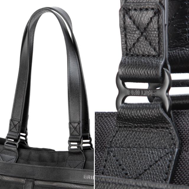 商品レビューで+5%｜ブリーフィング トートバッグ メンズ 大容量 肩掛け 横型 日本製 黒 14.3L ファスナー付き ビジネスバッグ ビジネストート フュージョン BRIEFING FUSION SQ TOTE HD BRA203T05