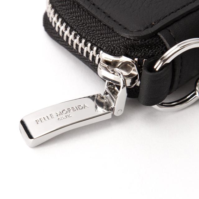 商品レビューで+5%｜ペッレモルビダ キーケース スマートキー ラウンド