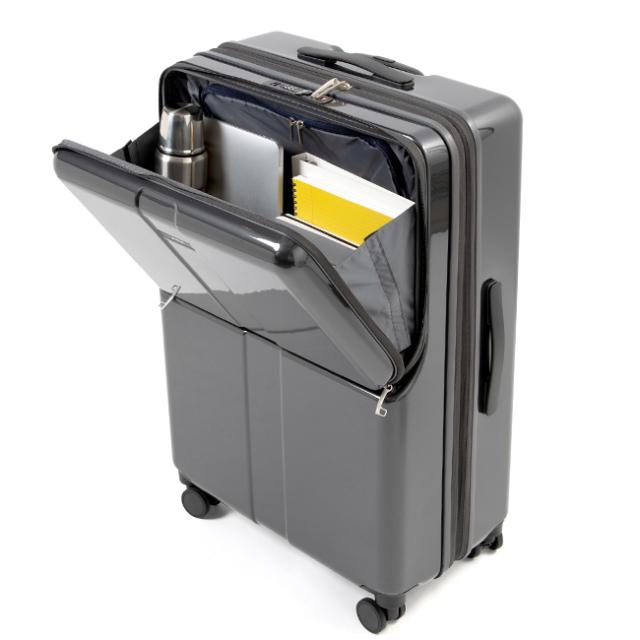 商品レビューで+5%｜限定ブラック エース フォールズ スーツケース L