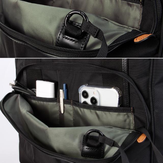 商品レビューで+5%｜DSBK トートバッグ メンズ ブランド ファスナー付き 大きめ 大容量 撥水 A4 18.5L 2WAY ディーエスビーケー KOH-3383