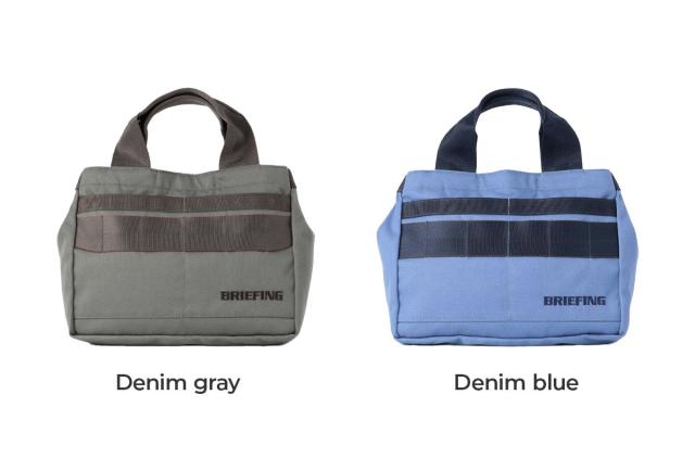 商品レビューで+5%｜限定品｜ブリーフィング ゴルフ カートバッグ トートバッグ ハンドバッグ ラウンドバッグ メンズ ブランド デニム調 5.4L B5 フェイデッド LTD BRIEFING GOLF FADED brg251t51