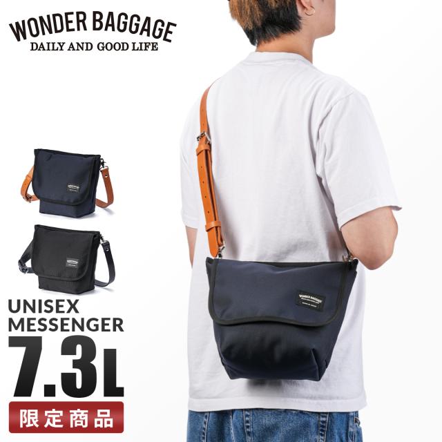 商品レビューで+5%｜限定商品｜ワンダーバゲージ ショルダーバッグ [ M ] メンズ レディース ブランド タウンバッグ メッセンジャーバッグ 日本製 7.3L B6 WONDER BAGGAGE TOWN BAG ZW-003