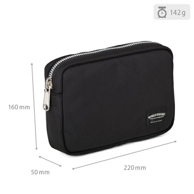 WONDER BAGGAGE ワンダーバゲージ Goodmans グッドマンズ POUCH L メンズ レディス ポーチ バッグインバッグ WB-A-003