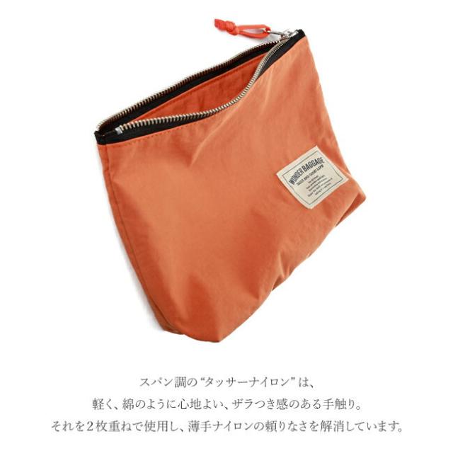 WONDER BAGGAGE ワンダーバゲージ SUNNY サニー Relax Daily Pouch リラックスデイリー ポーチ WB-S-008