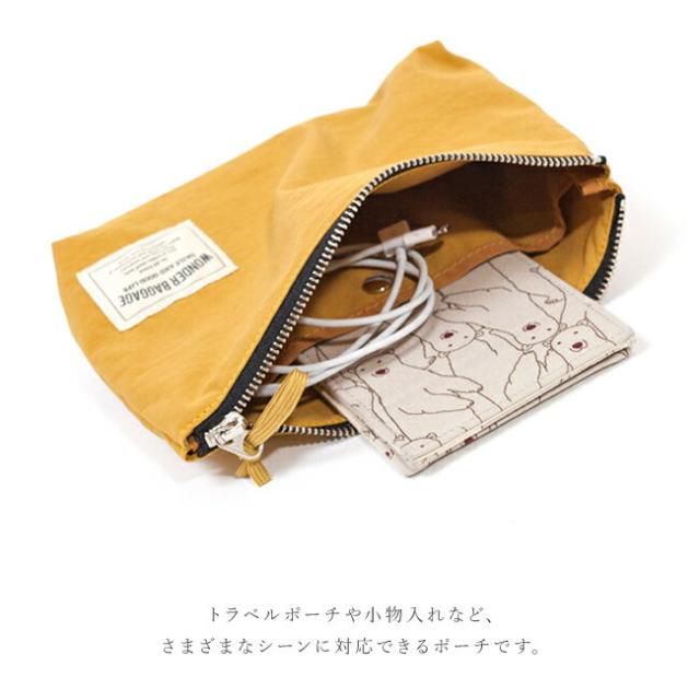 WONDER BAGGAGE ワンダーバゲージ SUNNY サニー Relax Daily Pouch リラックスデイリー ポーチ WB-S-008