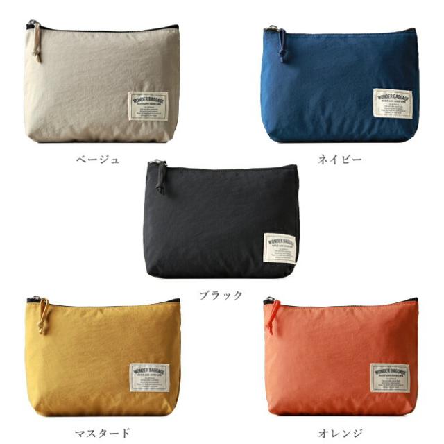 WONDER BAGGAGE ワンダーバゲージ SUNNY サニー Relax Daily Pouch リラックスデイリー ポーチ WB-S-008