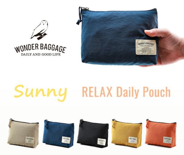 WONDER BAGGAGE ワンダーバゲージ SUNNY サニー Relax Daily Pouch リラックスデイリー ポーチ WB-S-008