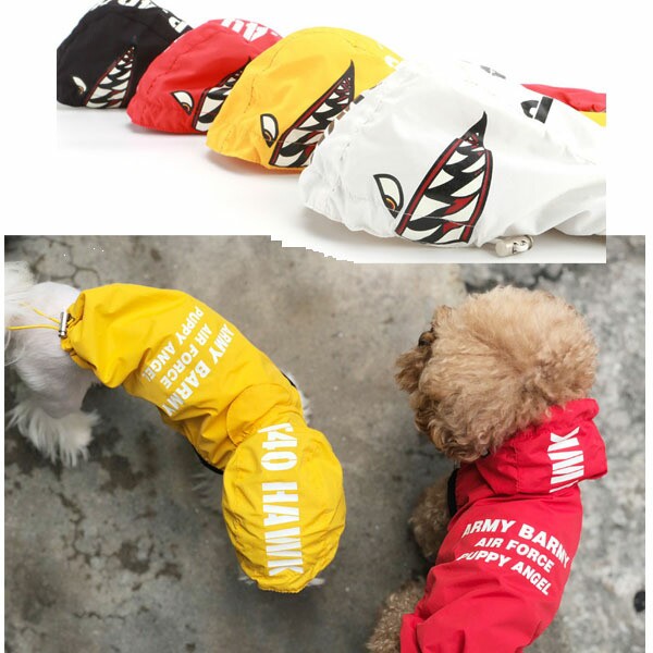 新作 犬用 パピーエンジェル 洋服 ドッグウの通販はau PAY マーケット - 犬猫用品のDogSkip|商品ロットナンバー PAホークシャークスリーブレスレインコート Puppy Angel(R) MAGAGIO(TM) RAINCOAT:6XL,7XLサイズ SALE豊富な