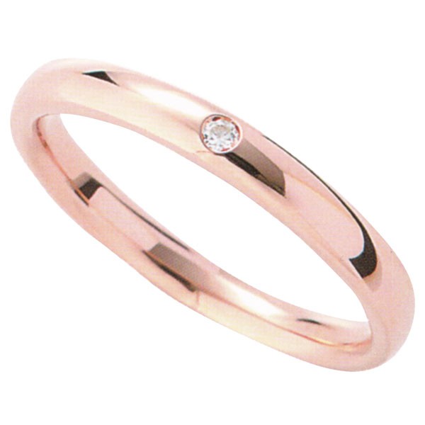 数量限定 マリッジリング 結婚指輪 高品質 ダイヤモンド K18 ピンクゴールド レディース 1il 指輪 おしゃれ お1人様1点限り Bayounyc Com