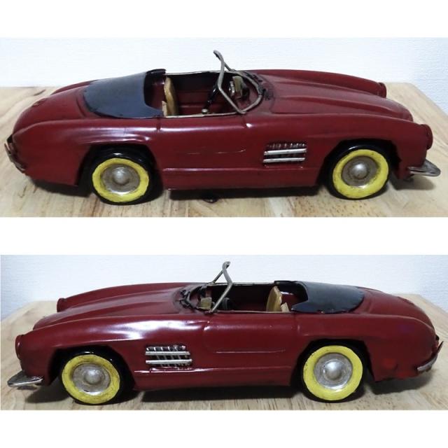 ビンテージカー レーシングカー MBZ-SL RED かわいい オープン