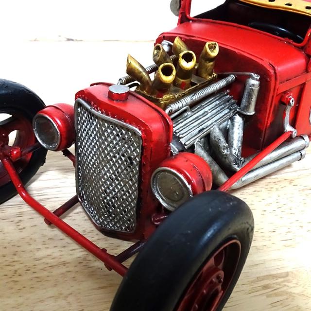 ビンテージカー スポーツカー ブリキ オブジェ かっこいい ブリキ 置物 レトロ ビンテージカー スポーツカー オブジェ かっこいい ブリキ 置物