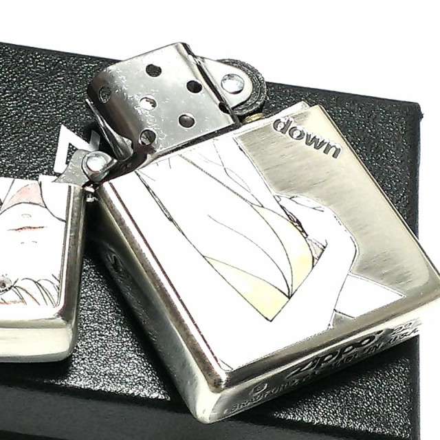 ZIPPO セクシー 萌え ジッポ ライター 銀イブシ仕上げ Sexy ジッポー 