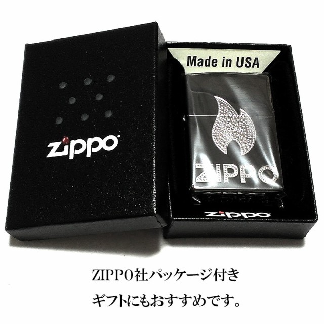 最高の ZIPPO ライター ロゴ ジッポ ブラックニッケル エッチング彫刻 その他