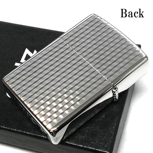 ZIPPO ライター かごめ ダイヤカット ジッポ 籠目 シルバー