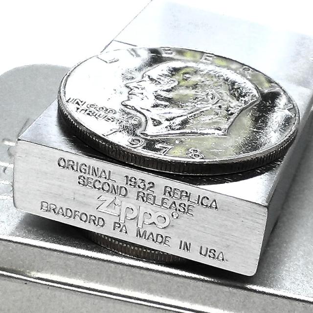 ZIPPO 1932レプリカ ワンダラー コイン 両面貼り レア 絶版 ジッポ