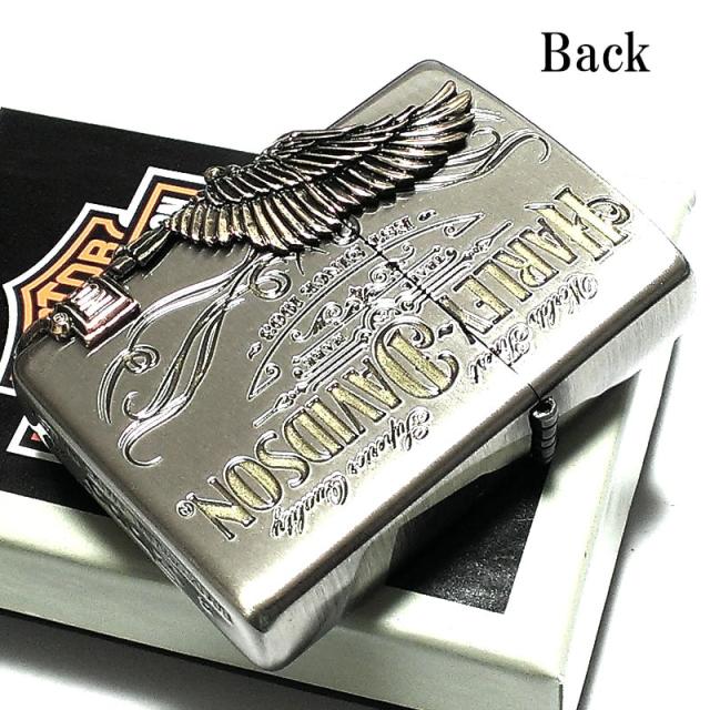 絶版ハーレーダビッドソン　ZIPPOライター ビンテージ　ブラック×ゴールド ZIPPO ライター ハーレー ダビッドソン ジッポ イーグルメタル