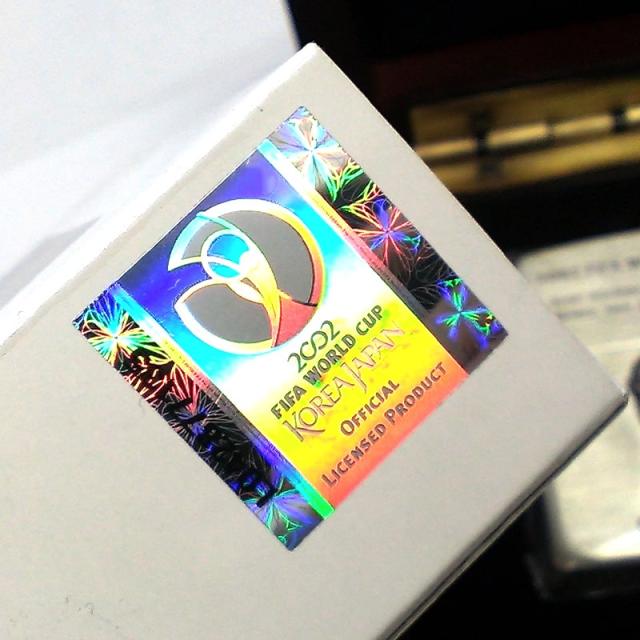 ZIPPO レア シリアルNo.001 一点物 FIFA 2002 ワールドカップ