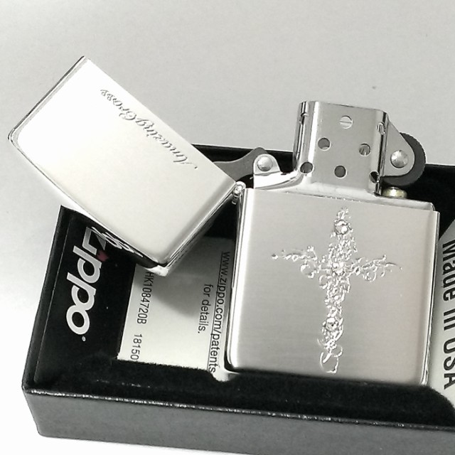 アメージング クロス　ZIPPO　新品　十字架　サテーナ仕上げ　ジッポ　ライター